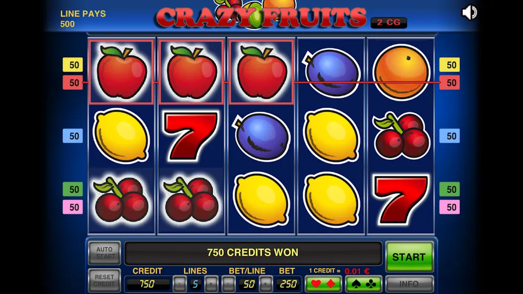 Crazy Fruits (Крейзи Фрутс)  [МОД Бесконечные деньги] Screenshot 1