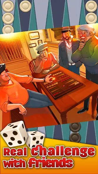 Backgammon Arena (Бэкгаммон Арена)  [МОД Unlimited Money] Screenshot 2