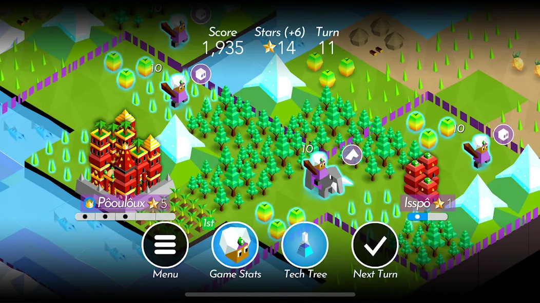 The Battle of Polytopia (Зе Батл оф Политопия)  [МОД Unlimited Money] Screenshot 5