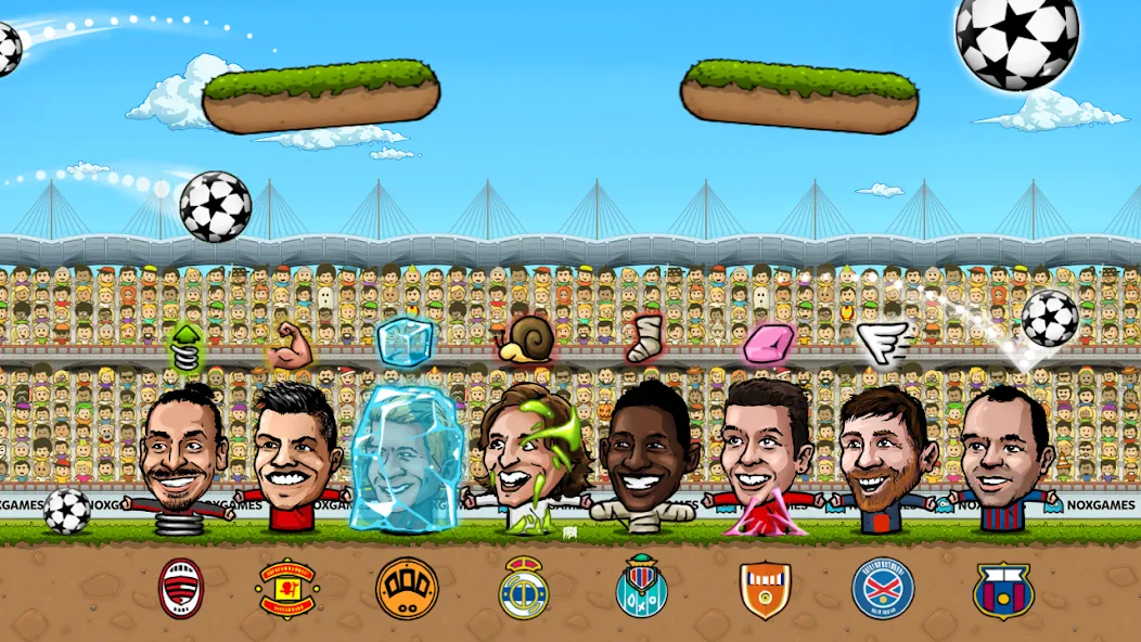 Puppet Soccer: Champs League (Паппет Соккер)  [МОД Все открыто] Screenshot 3