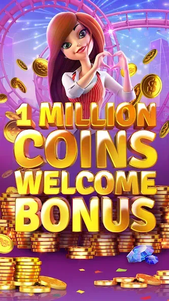 Slotomania™ Slots Casino Games (Слотомания)  [МОД Unlocked] Screenshot 2