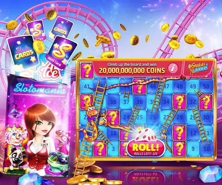 Slotomania™ Slots Casino Games (Слотомания)  [МОД Unlocked] Screenshot 5