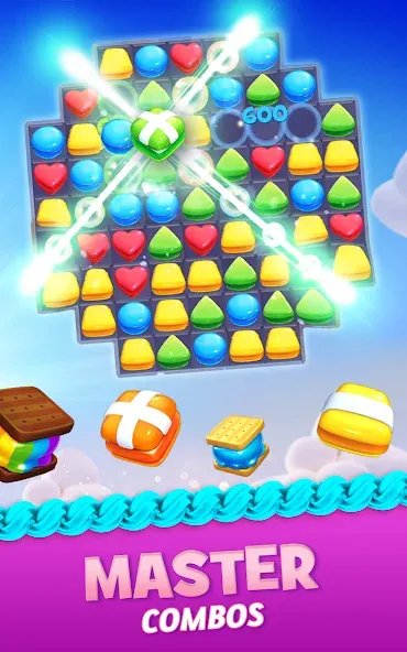 Cookie Jam Blast™ Match 3 Game (Куки Джем Бласт)  [МОД Много монет] Screenshot 5