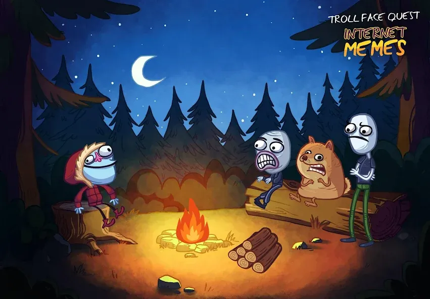 Troll Face Quest Internet Meme (Тролль Фейс Квест Интернет Мем)  [МОД Unlocked] Screenshot 2