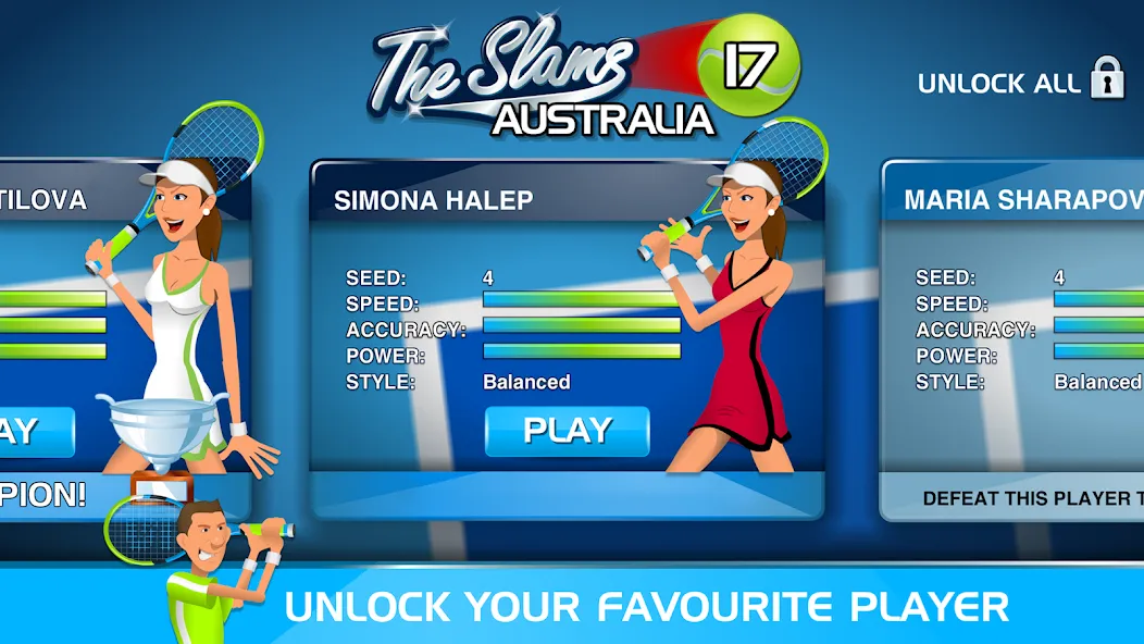 Stick Tennis (Стик Теннис)  [МОД Unlimited Money] Screenshot 4