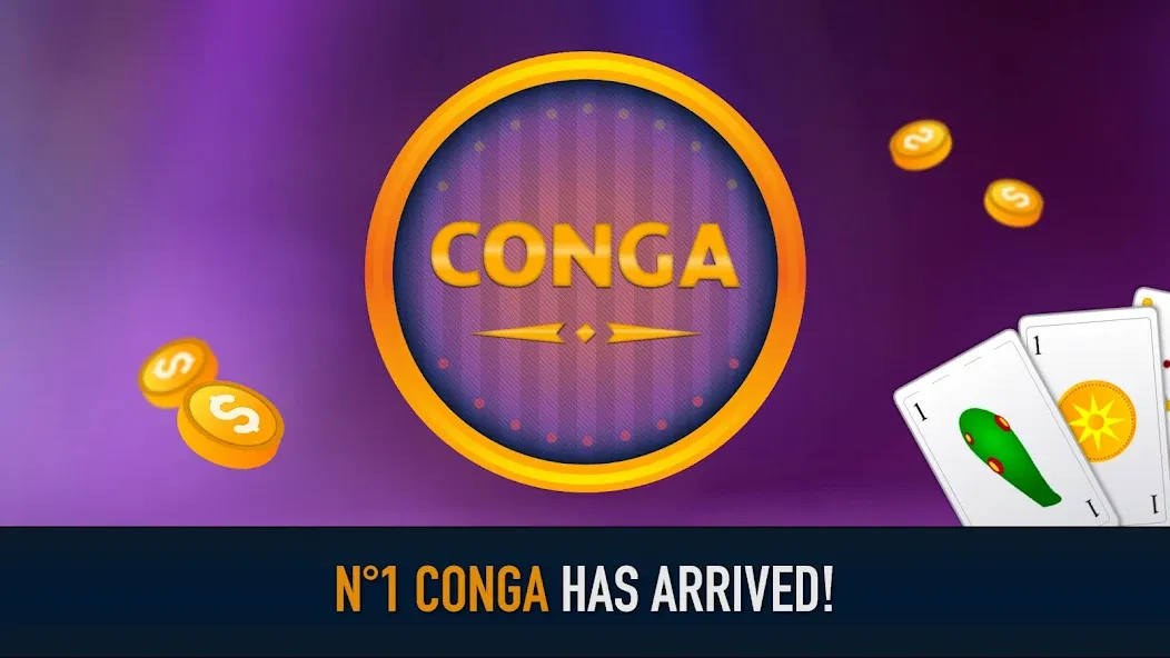 Conga (Конга)  [МОД Много монет] Screenshot 1