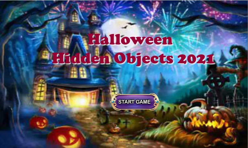 Halloween Hidden Objects (Хэллоуин Скрытые Объекты)  [МОД Все открыто] Screenshot 1