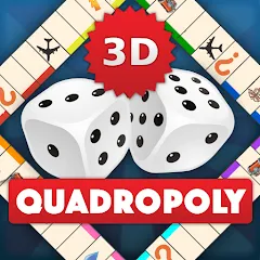 Взлом Quadropoly - Monopolist Tycoon  [МОД Меню] - полная версия apk на Андроид