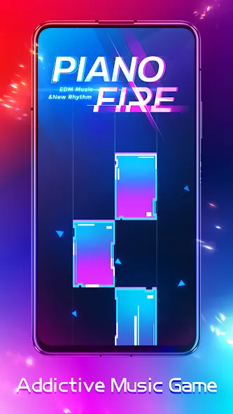 Piano Fire: Edm Music & Piano (Пиано Файр)  [МОД Unlocked] Screenshot 1