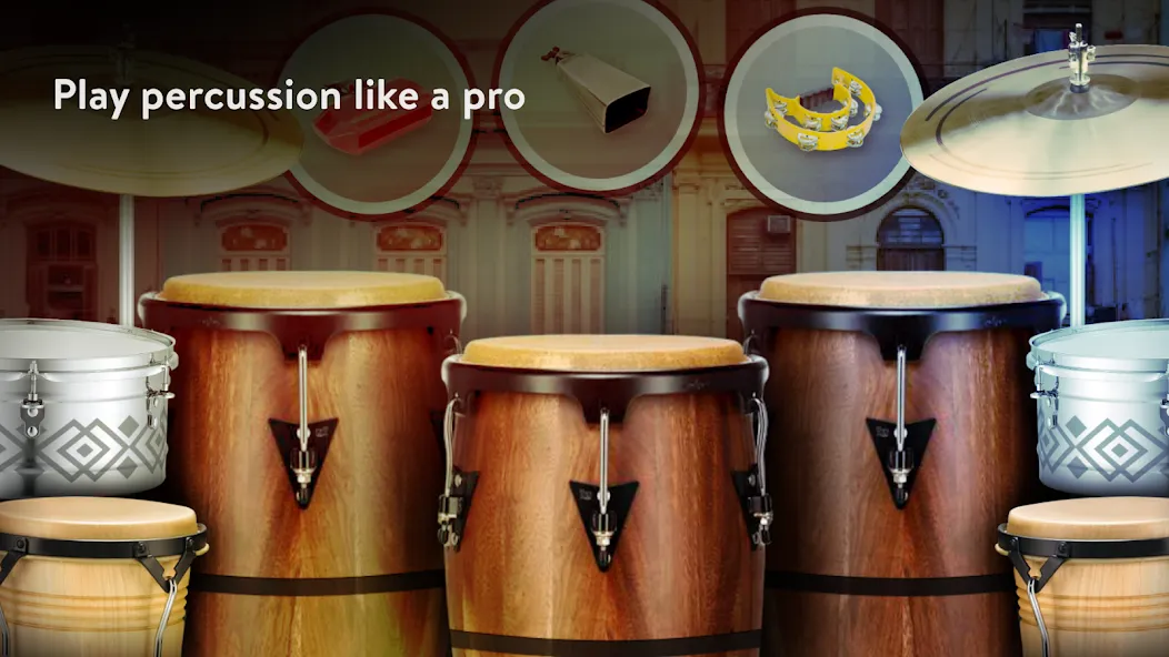 Real Percussion: instruments (Реал Перкуссион)  [МОД Все открыто] Screenshot 1