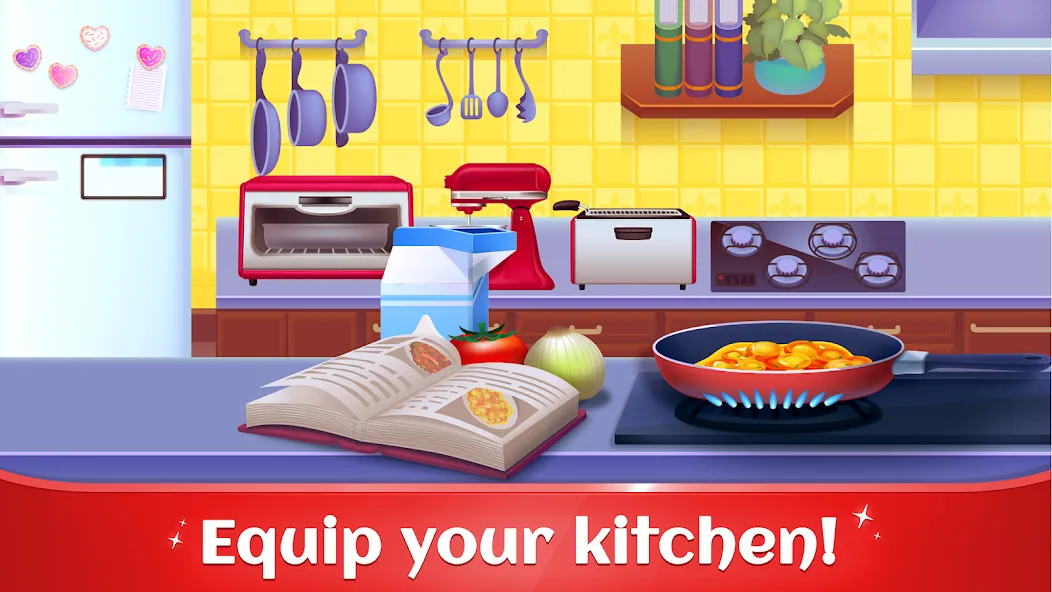 Cookbook Master: Cooking Games (Кулинарный Мастер)  [МОД Все открыто] Screenshot 1