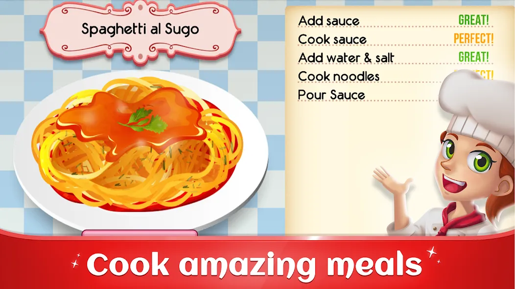 Cookbook Master: Cooking Games (Кулинарный Мастер)  [МОД Все открыто] Screenshot 2