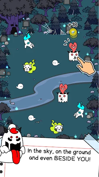 Ghost Evolution: Merge Spirits (Гост Эволюшн)  [МОД Бесконечные деньги] Screenshot 2