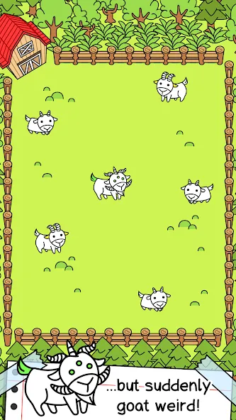 Goat Evolution: Animal Merge (Гоат Эволюшн)  [МОД Menu] Screenshot 2