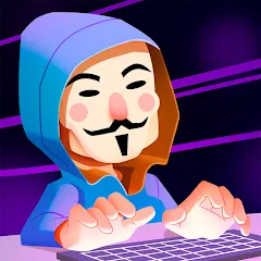 Скачать взлом Hacking Hero: Hacker Clicker (Хакинг герой)  [МОД Все открыто] - последняя версия apk на Андроид