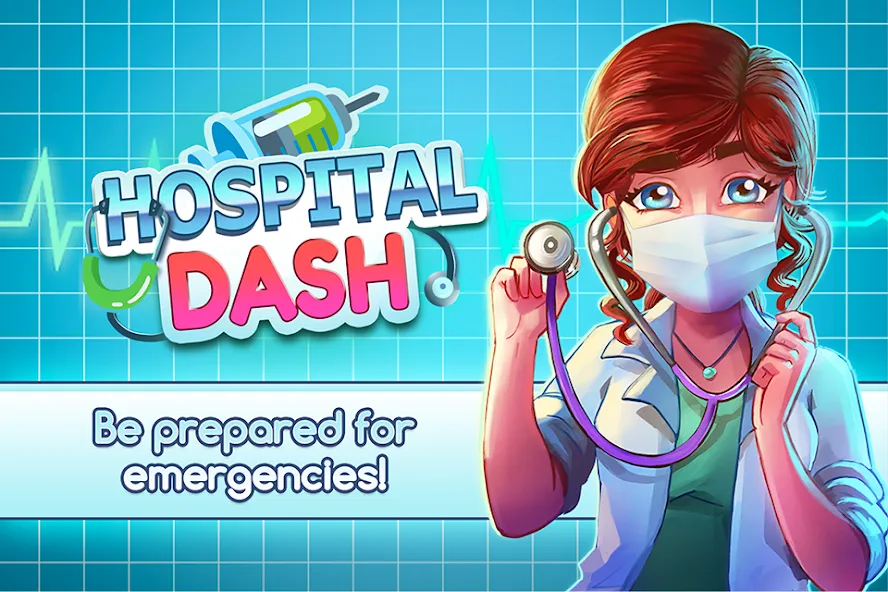 Hospital Dash Tycoon Simulator (Хоспиталь Даш Тайкун Симулятор)  [МОД Unlocked] Screenshot 1