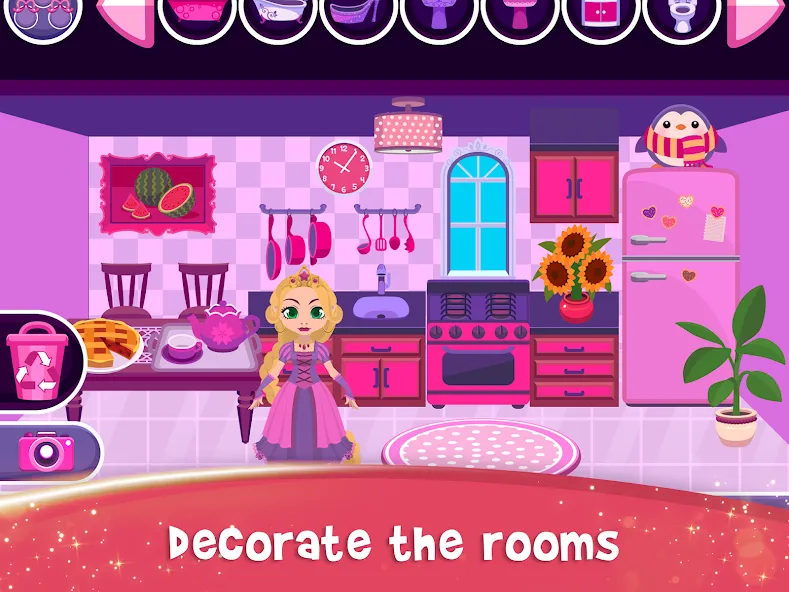 My Princess Castle: Doll Game (Мой Принцессин Замок)  [МОД Бесконечные монеты] Screenshot 5