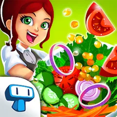 Скачать взлом My Salad Bar: Veggie Food Game (Мой салатбар)  [МОД Unlimited Money] - последняя версия apk на Андроид