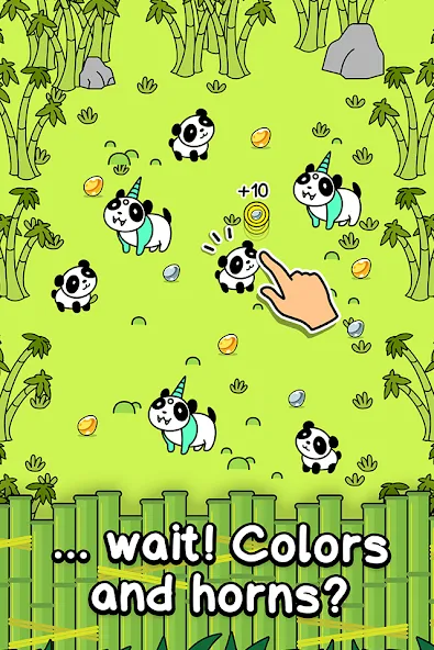 Panda Evolution: Idle Clicker (Панда Эволюция)  [МОД Unlocked] Screenshot 2