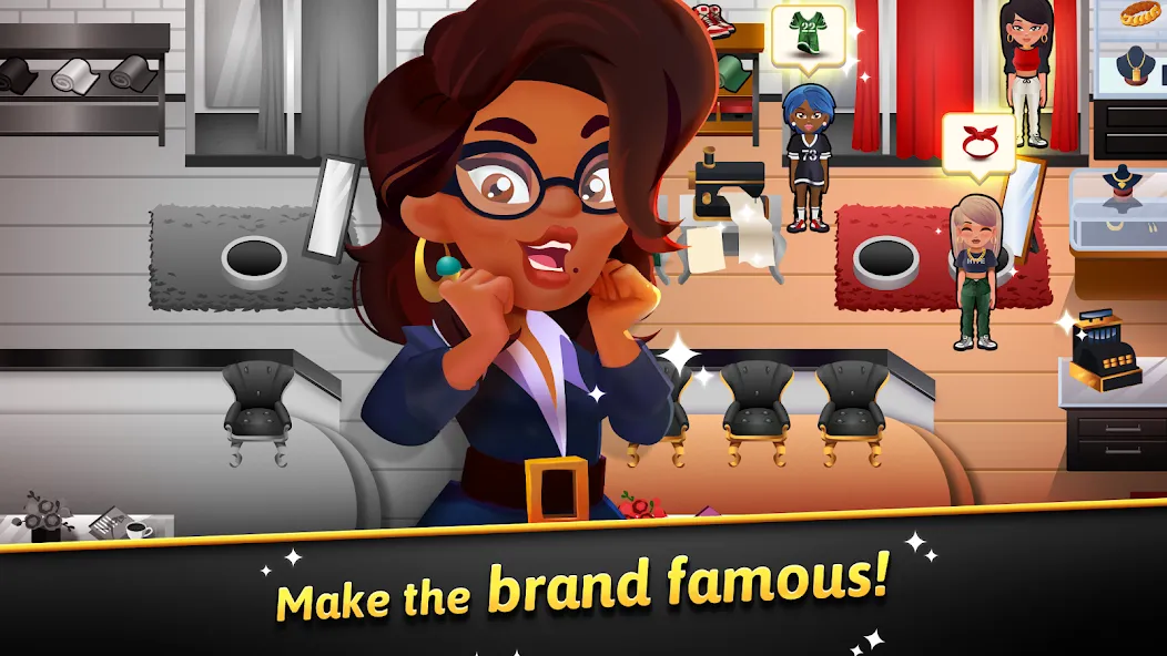 Hip Hop Salon Dash Beauty Game (Хипхоп салон Дэш красивая игра)  [МОД Бесконечные монеты] Screenshot 2