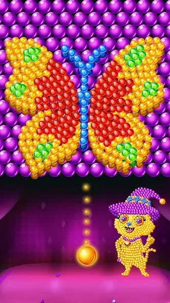 Bubble Shooter Jerry (Бабл Шутер Джерри)  [МОД Много монет] Screenshot 1