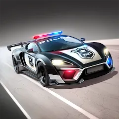 Скачать взломанную Line Race: Police Pursuit (Лайн Рейс)  [МОД Mega Pack] - стабильная версия apk на Андроид