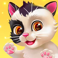 Взломанная My Cat - Virtual pet simulator (Мой кот)  [МОД Бесконечные монеты] - полная версия apk на Андроид