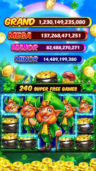 Clubillion Vegas Casino Slots (Клабиллион Вегас Казино Слотс)  [МОД Menu] Screenshot 1