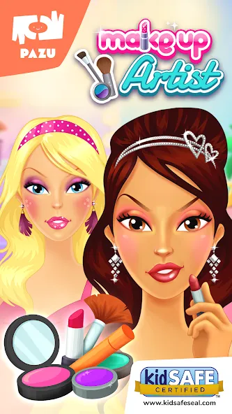 Makeup Girls - Games for kids  [МОД Mega Pack] Screenshot 1