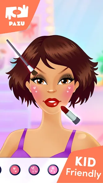 Makeup Girls - Games for kids  [МОД Mega Pack] Screenshot 3