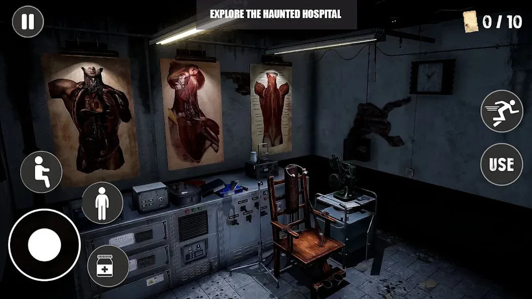 Scary Haunted Hospital Morgue  [МОД Меню] Screenshot 3