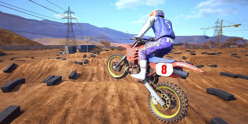 Dirt MX Bikes KTM Motocross 3D (Дирт МХ Байкс КТМ Мотокросс 3Д)  [МОД Много денег] Screenshot 3