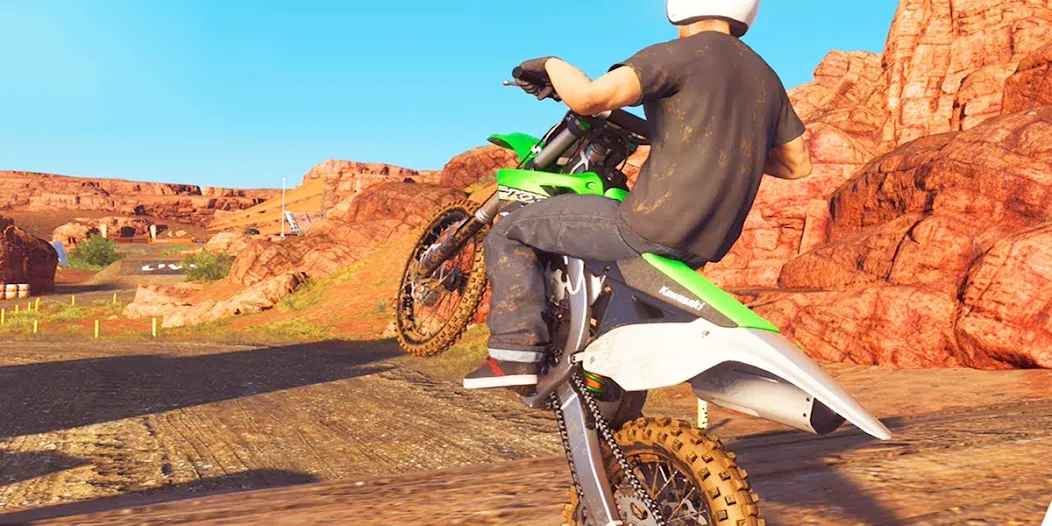 Dirt MX Bikes KTM Motocross 3D (Дирт МХ Байкс КТМ Мотокросс 3Д)  [МОД Много денег] Screenshot 5