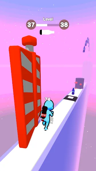 Soda Rush no wifi games (Сода Раш)  [МОД Бесконечные монеты] Screenshot 2