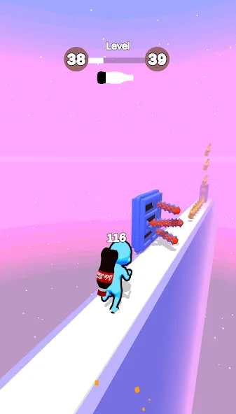 Soda Rush no wifi games (Сода Раш)  [МОД Бесконечные монеты] Screenshot 4