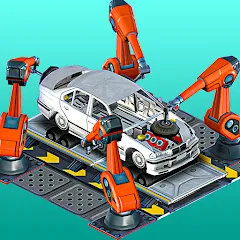 Взлом Car Factory Simulator  [МОД Unlocked] - последняя версия apk на Андроид