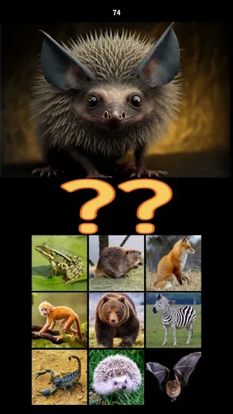 Hybrid Animals Crazy Lab Quiz (Хибридные животные Сумасшедшая лаборатория Викторина)  [МОД Много монет] Screenshot 2