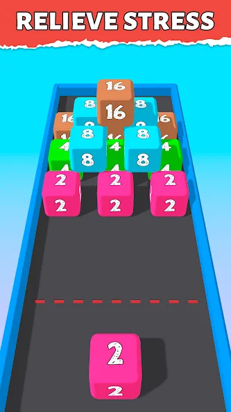 Bounce Merge 2048 Join Numbers  [МОД Бесконечные деньги] Screenshot 3