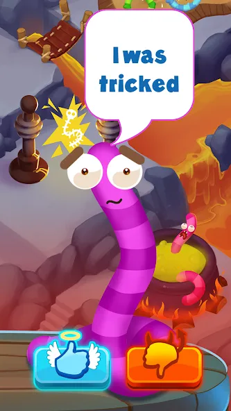 Worm out: Brain teaser games (Ворм аут)  [МОД Menu] Screenshot 3