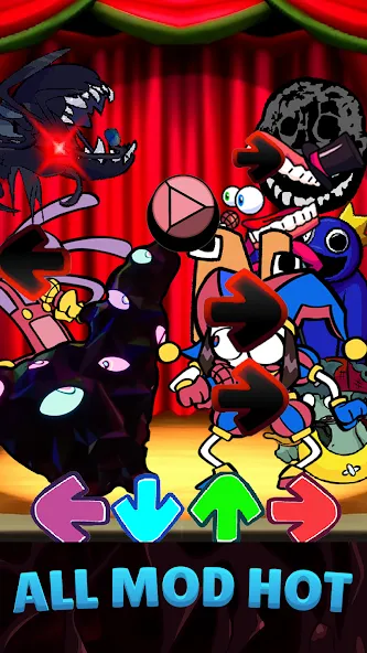 Digital Rap Night Battles (Мьюзик Сити)  [МОД Unlocked] Screenshot 1