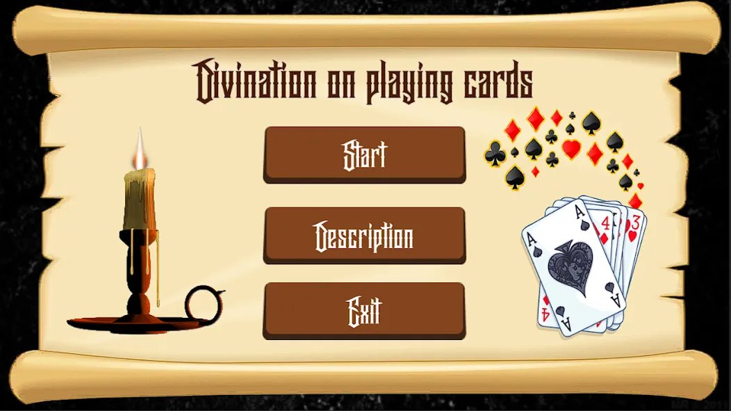 Divination on Playing Cards  [МОД Mega Pack] Screenshot 1