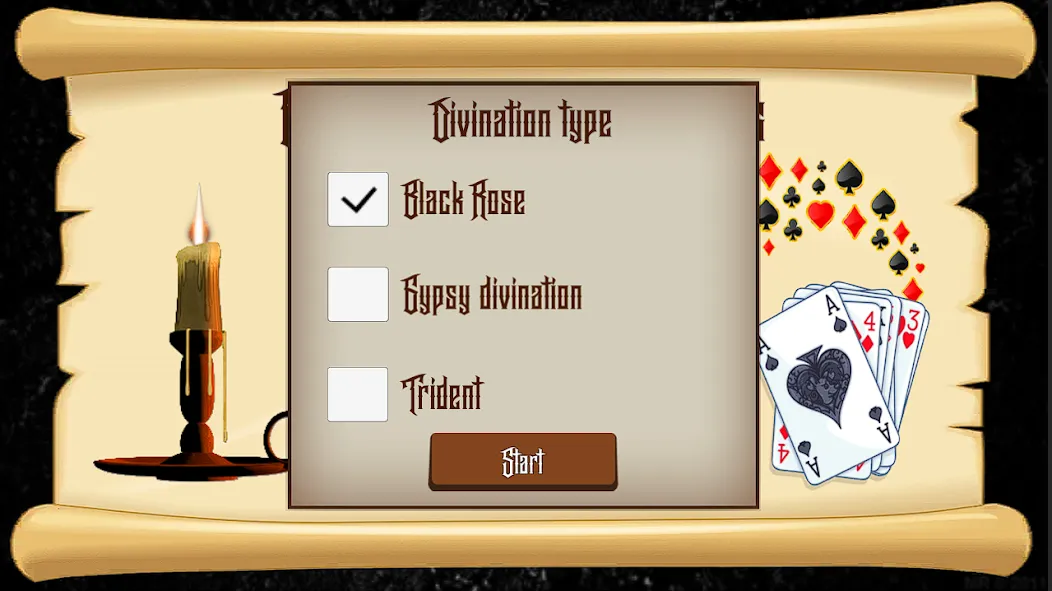 Divination on Playing Cards  [МОД Mega Pack] Screenshot 2