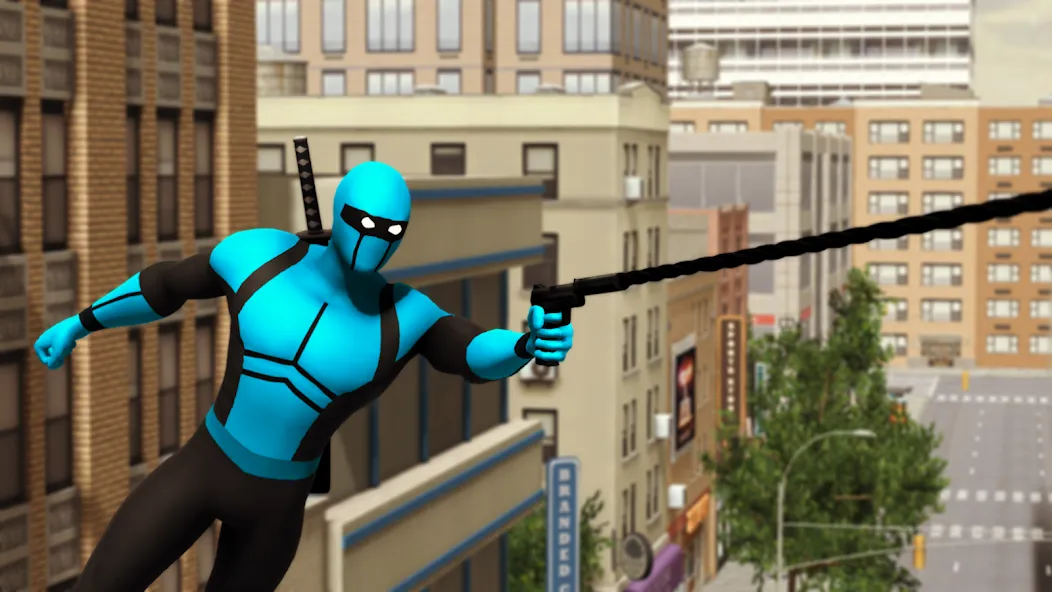 Blue Ninja : Superhero Game (Блу Ниндзя)  [МОД Все открыто] Screenshot 3