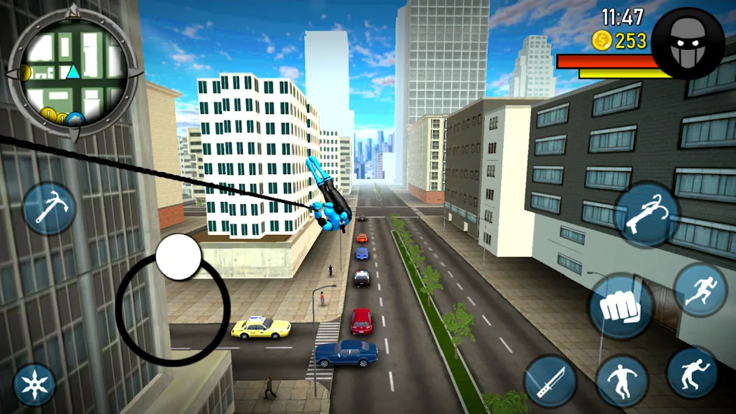 Blue Ninja : Superhero Game (Блу Ниндзя)  [МОД Все открыто] Screenshot 5