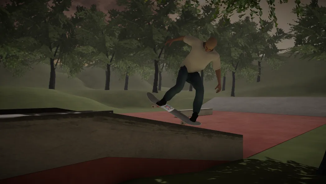 Skate Mobile (кейт Мобайл)  [МОД Бесконечные монеты] Screenshot 1