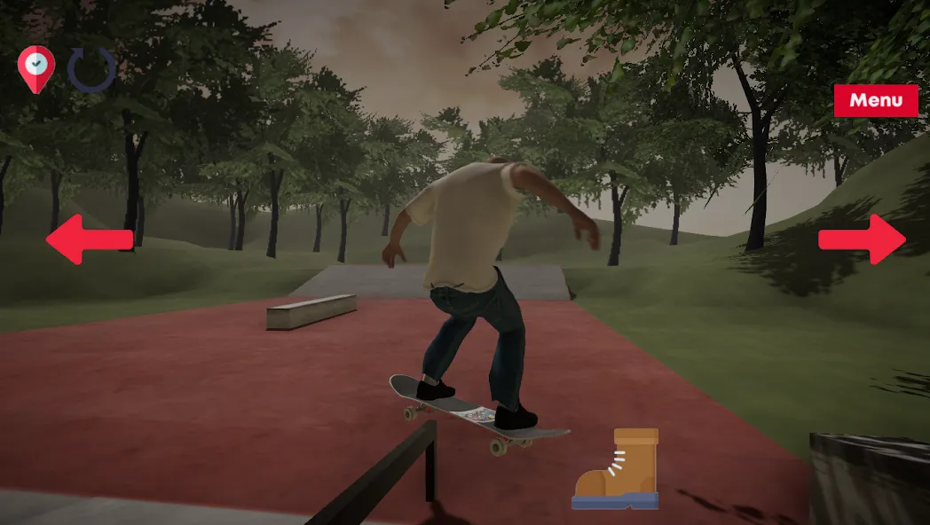 Skate Mobile (кейт Мобайл)  [МОД Бесконечные монеты] Screenshot 3