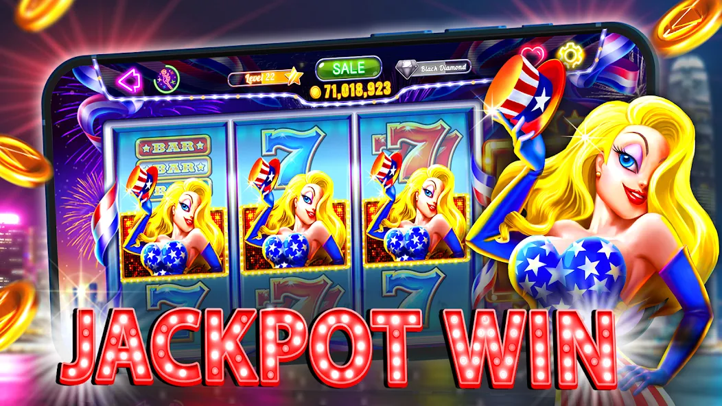 Old Vegas Slots - Casino 777 (Олд Вегас Слотс)  [МОД Меню] Screenshot 5