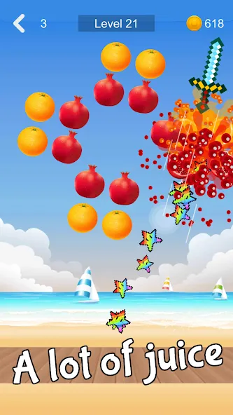 Fruit Sniper (Фрут Снайпер)  [МОД Mega Pack] Screenshot 2