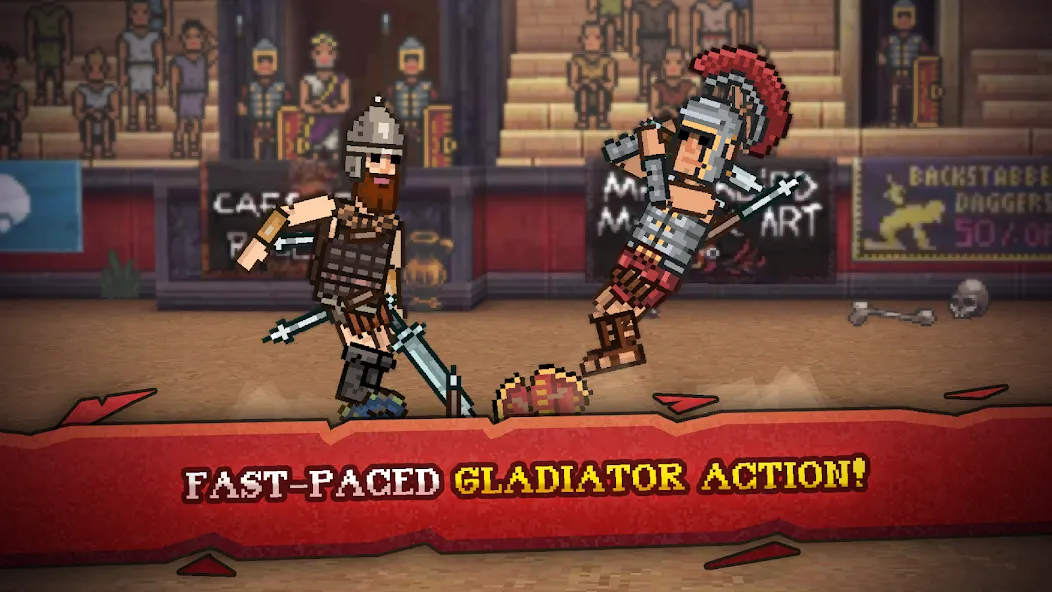 Gladihoppers - Gladiator Fight (Гладихопперс)  [МОД Mega Pack] Screenshot 1