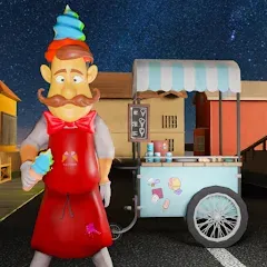 Скачать взломанную Ice Cream Man: Horror Scream (Айс Скрим)  [МОД Меню] - последняя версия apk на Андроид